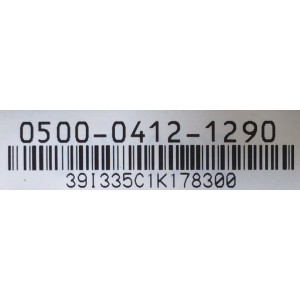 FUENTE DE PODER / BACKLIGHT / VIZIO 0500-0412-1290 / 3PCGC10016C-R / PLHH-A945C / E-IPB47''CI / MODELOS E3D470VX LATKJZEN / E472VLE LATKLTAN / SUSTITUTAS 0500-0407-0700 / 0500-0407-1130 / 0500-0412-1220 / 0500-0412-1360 / 0500-0407-1290 / 0500-0405-1290